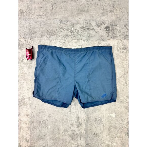 Vintage 90s Nike ACG Blue Shorts - Picture 1 of 3